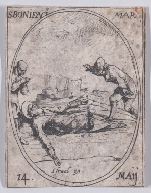 타르수으의 성 보니파시오_by Jacques Callot_image from Les Images De Tous Les Saincts et Saintes de LAnnee_in the Metropolitan Museum of Art in New York City_New York USA.jpg